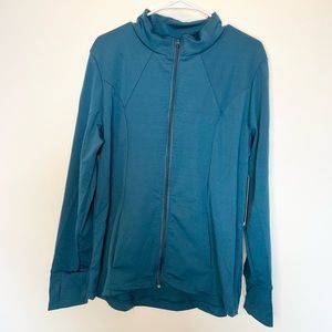 Daisy Fuentes Fit Athletic Zip Up Jacket size 1X